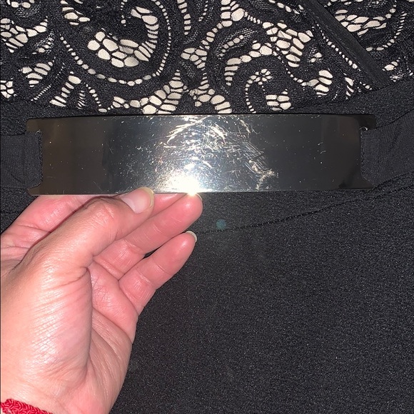 Elegant jumpsuit with golden waist belt SOLD - Picture 3 of 4